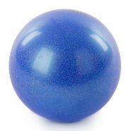 Мяч для художественной гимнастики AB2803B 15 см синий металлик 328810